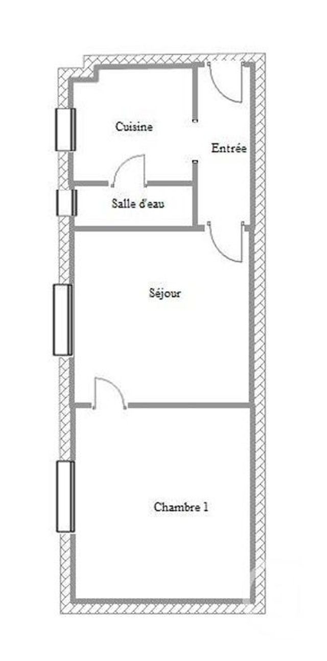 Appartement T2 &agrave; vendre - 2 pi&egrave;ces - 29,85 m2 - Paris - 75015 - ILE-DE-FRANCE