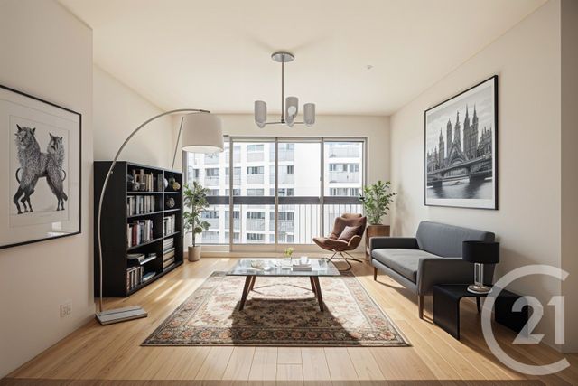 Appartement T2 à vendre - 2 pièces - 49,50 m2 - Paris - 75015 - ILE-DE-FRANCE