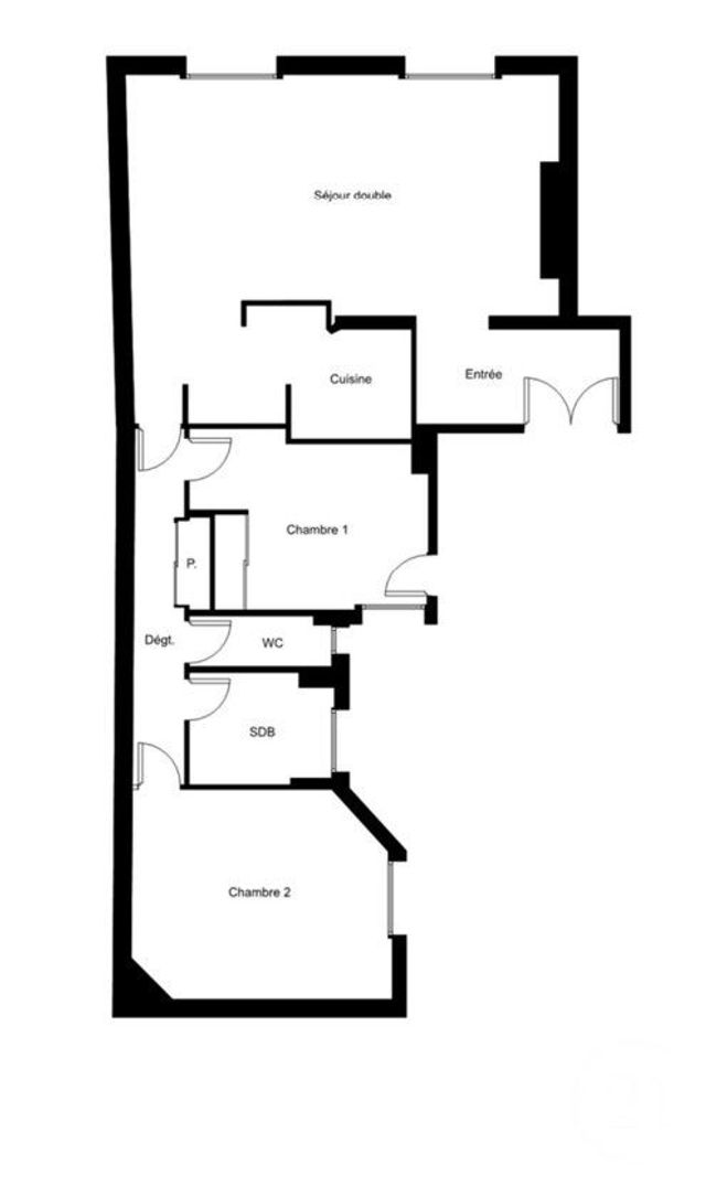 Appartement F4 à vendre - 4 pièces - 80 m2 - Paris - 75015 - ILE-DE-FRANCE