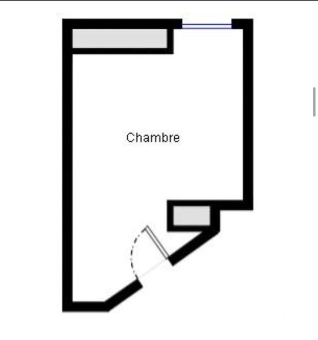 Appartement Studette &agrave; vendre - 1 pi&egrave;ce - 9,77 m2 - Paris - 75015 - ILE-DE-FRANCE