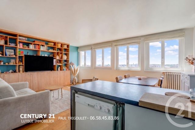 Appartement F3 &agrave; vendre - 3 pi&egrave;ces - 62,19 m2 - Paris - 75013 - ILE-DE-FRANCE