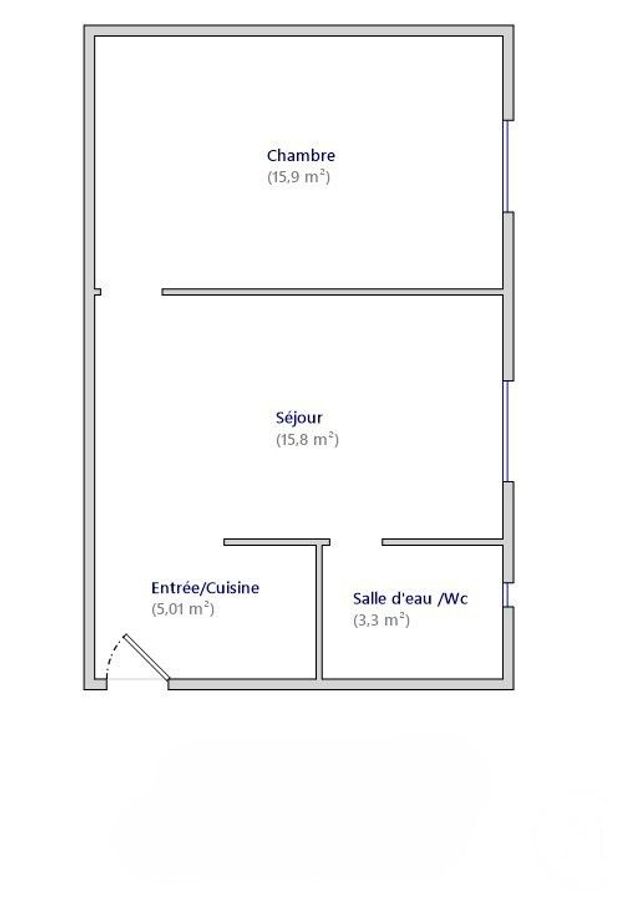 Appartement F2 &agrave; vendre - 2 pi&egrave;ces - 40 m2 - Malakoff - 92 - ILE-DE-FRANCE