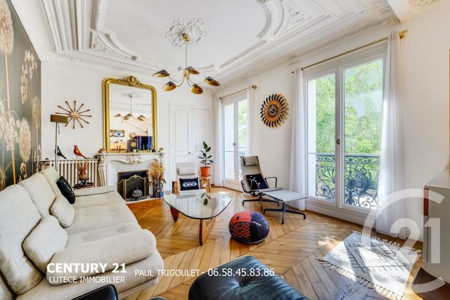 Appartement F6 &agrave; vendre - 6 pi&egrave;ces - 117,30 m2 - Paris - 75014 - ILE-DE-FRANCE