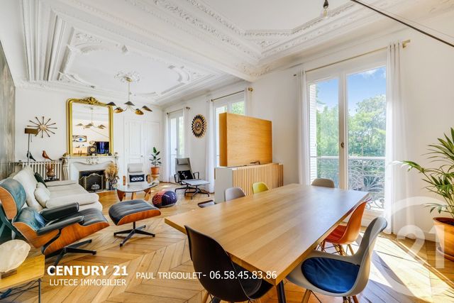 Appartement F6 &agrave; vendre - 6 pi&egrave;ces - 117,30 m2 - Paris - 75014 - ILE-DE-FRANCE