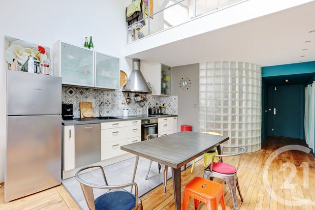 Appartement Loft à vendre - 3 pièces - 73,90 m2 - Paris - 75020 - ILE-DE-FRANCE