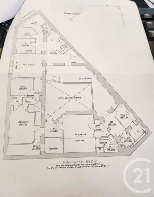 Divers &agrave; vendre - 311,55 m2 - Paris - 75010 - ILE-DE-FRANCE