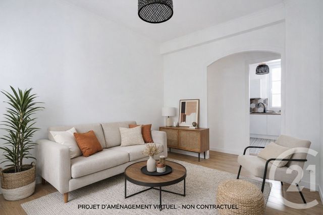 Appartement F3 à vendre PARIS